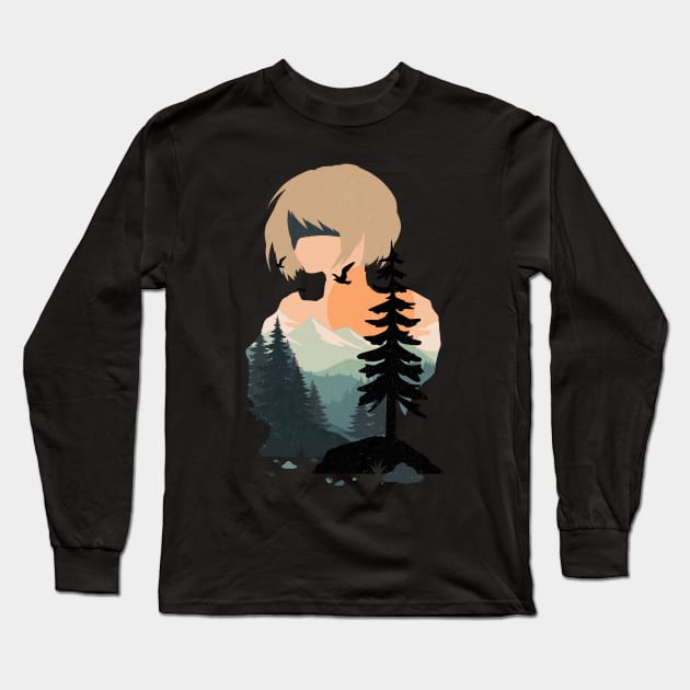 Yorha 2B Long Sleeve T-Shirt by whydesign